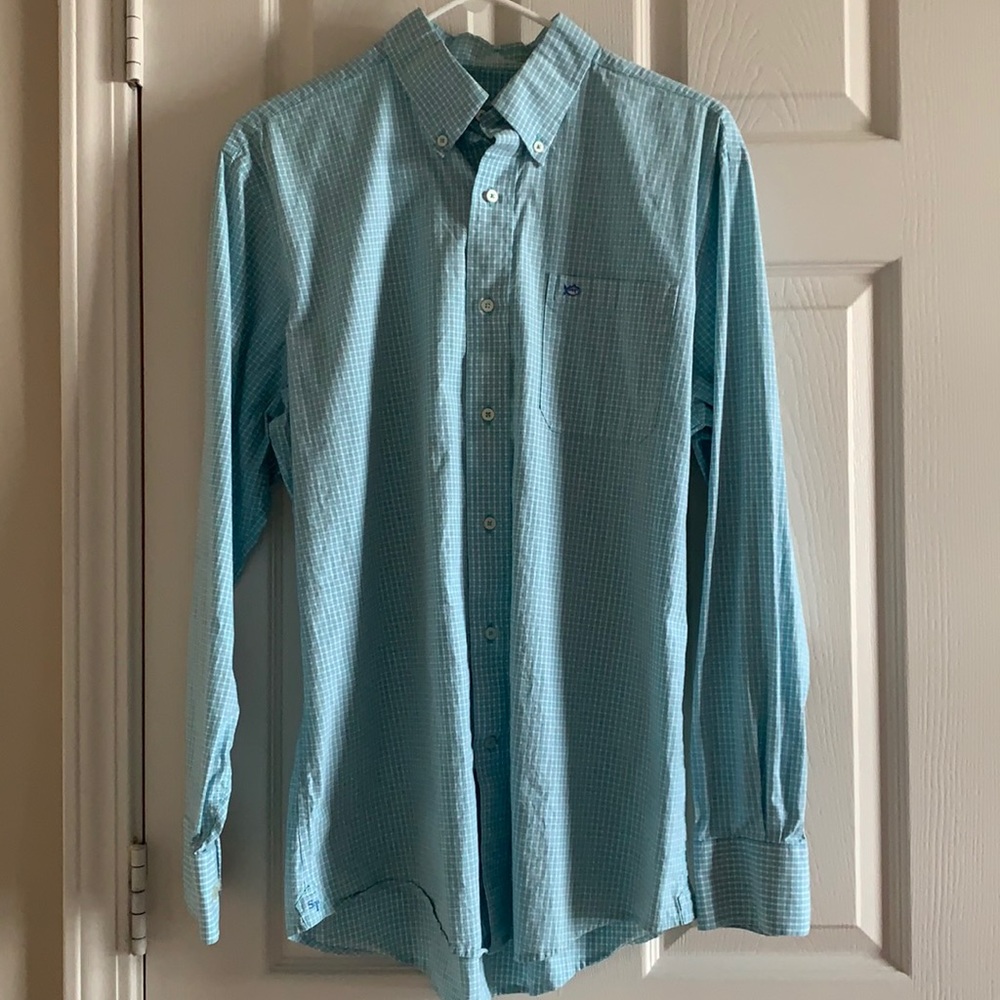 Southern Tide Checkered Button Down